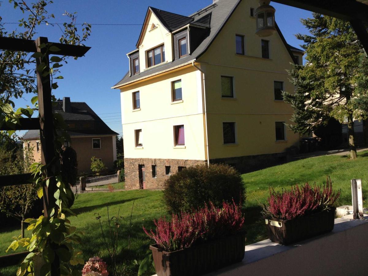 Am Balkon Des Erzgebirges Apartment Bernsbach Екстериор снимка