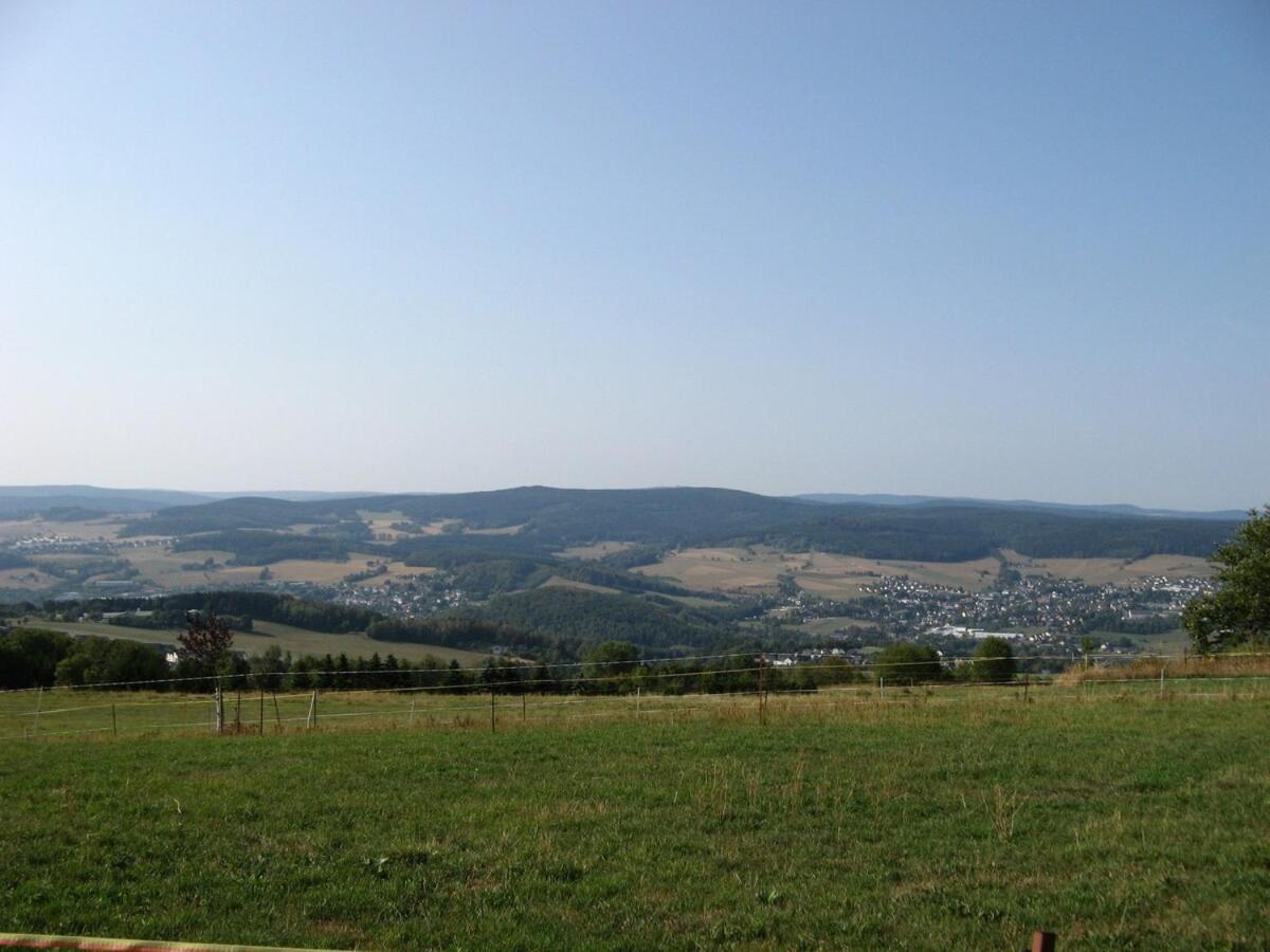 Am Balkon Des Erzgebirges Apartment Bernsbach Екстериор снимка